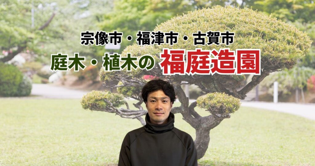 宗像市・福津市・古賀市　庭木・植木の福庭造園